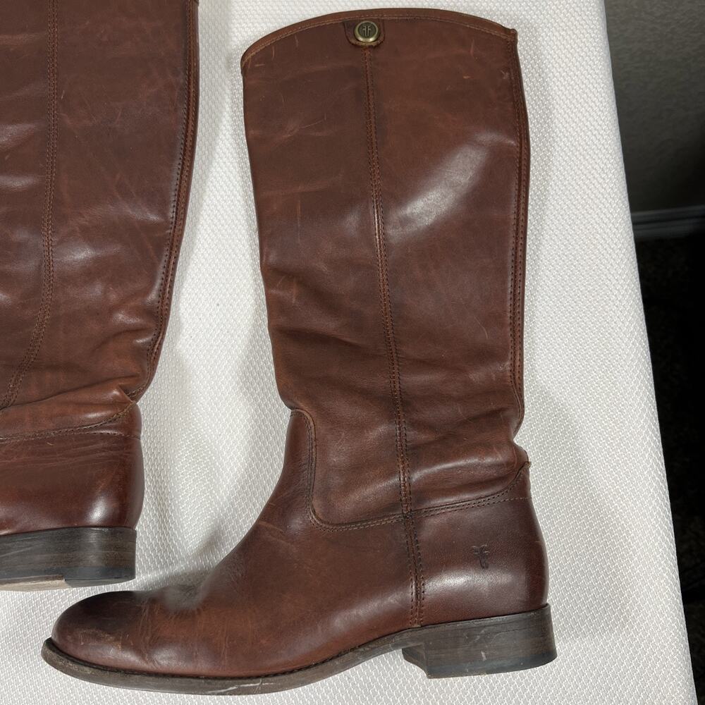 Frye Women's Melissa Button 2 Riding‎ Boot Size 7.5 - Picture 2 of 12